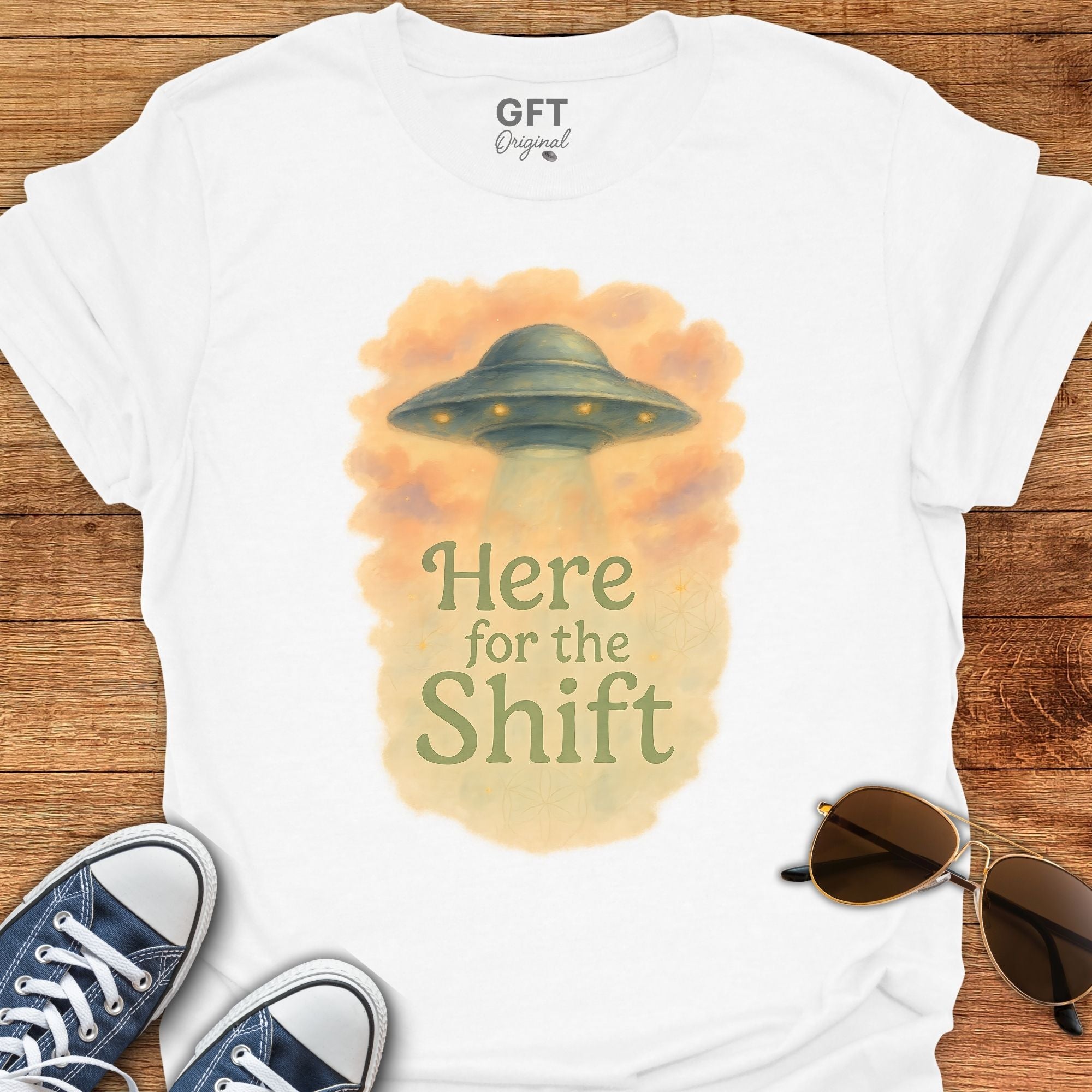 Here for the Shift UFO - T-Shirt
