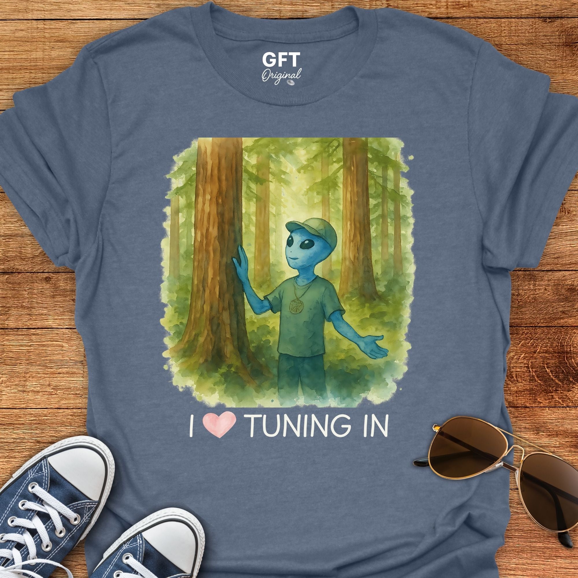 I {heart} Tuning In - T-Shirt