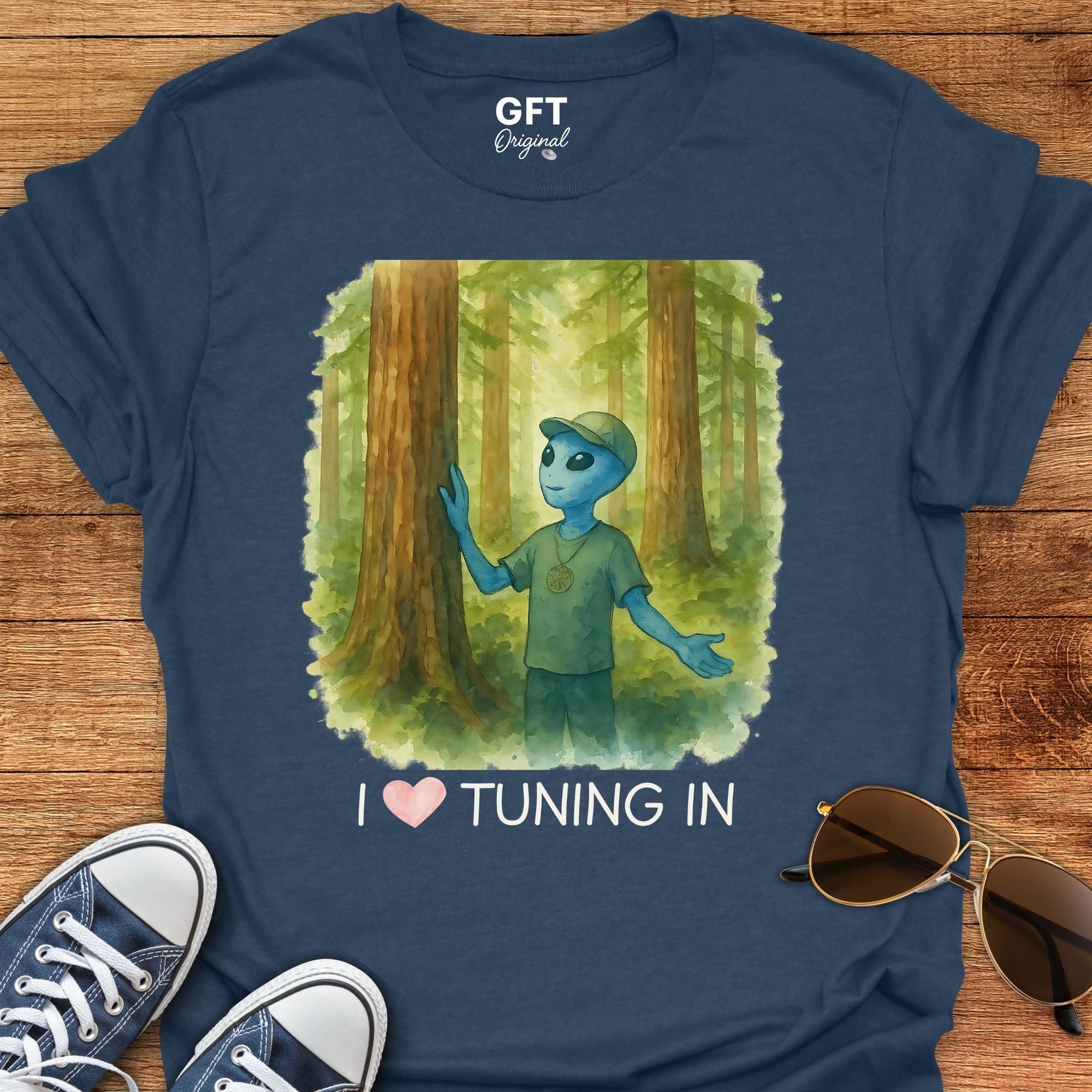 I {heart} Tuning In - T-Shirt