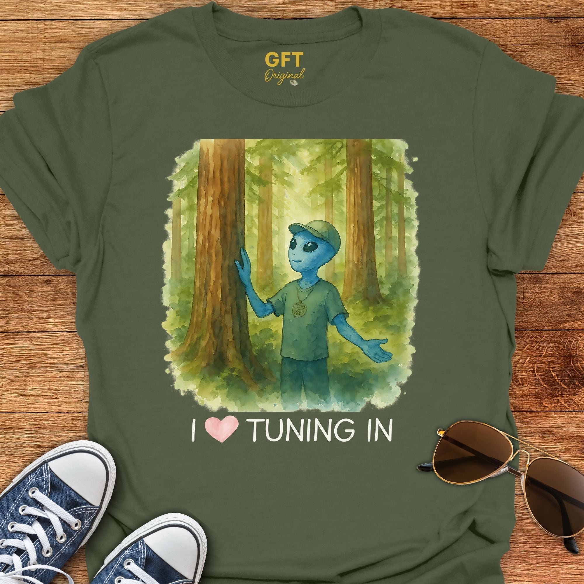 I {heart} Tuning In - T-Shirt