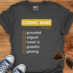 Cosmic Babe Checklist - T-Shirt