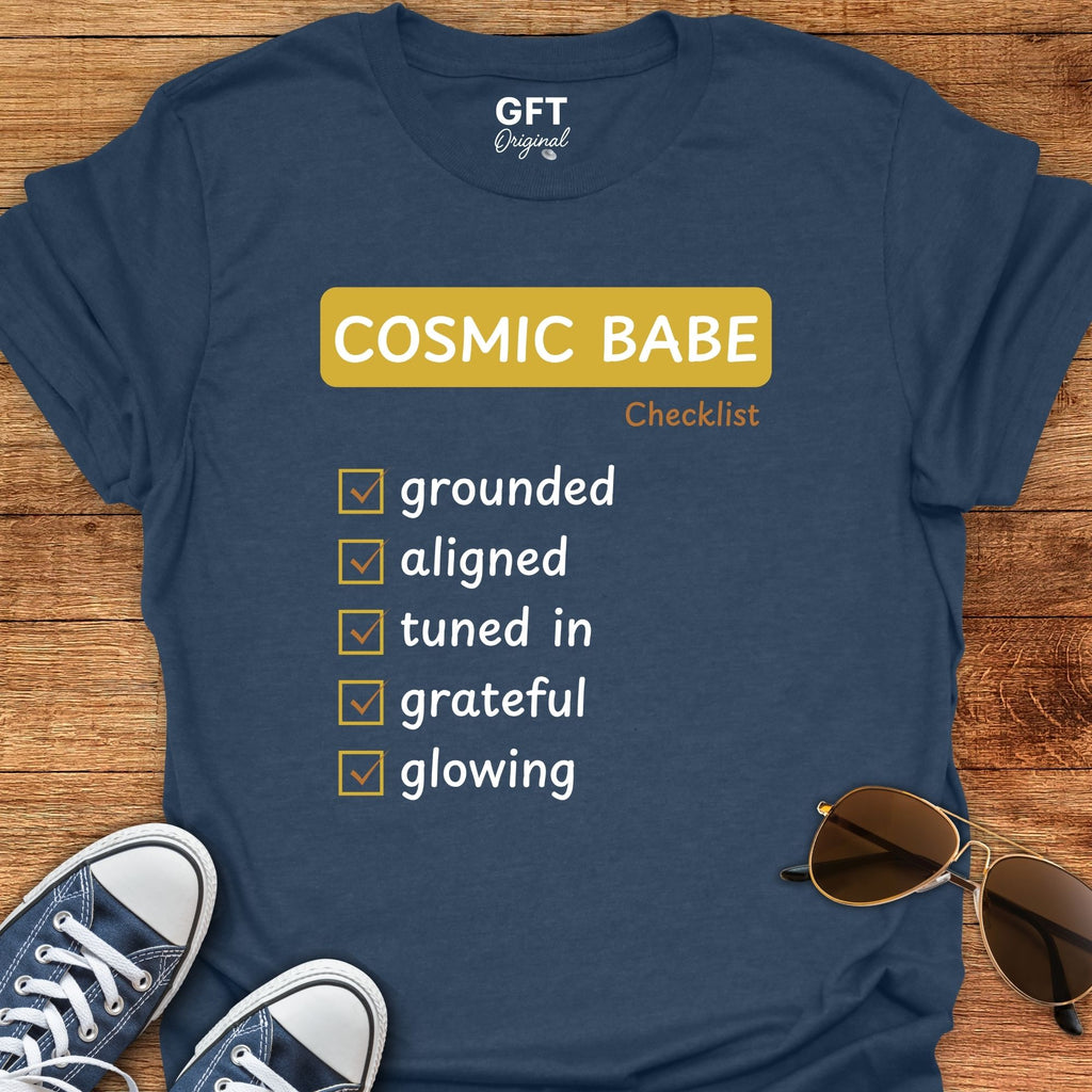 Cosmic Babe Checklist - T-Shirt