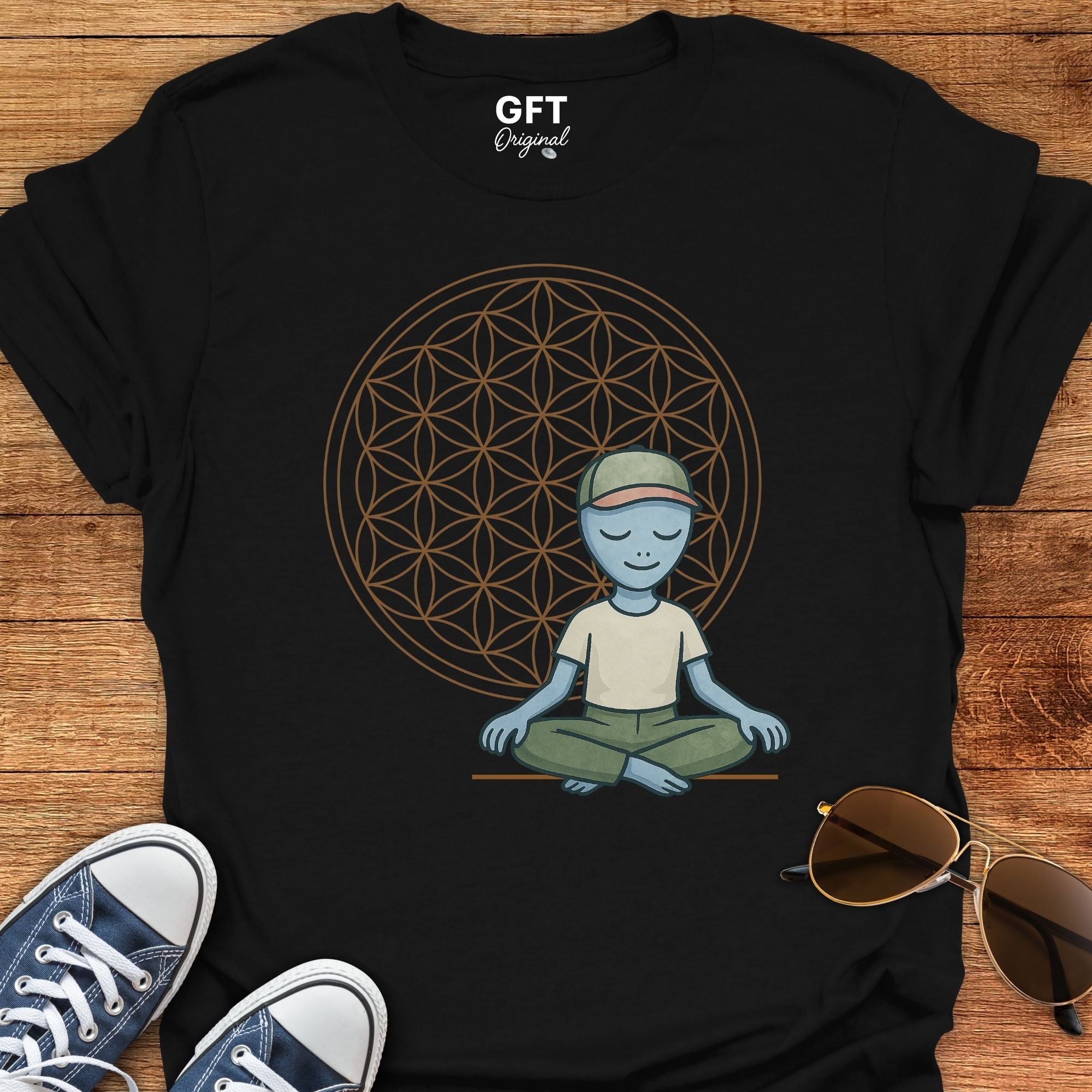 Flower of Life Zen - T-Shirt