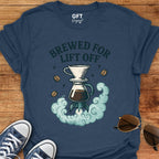 Brewed for Lift Off - T-Shirt