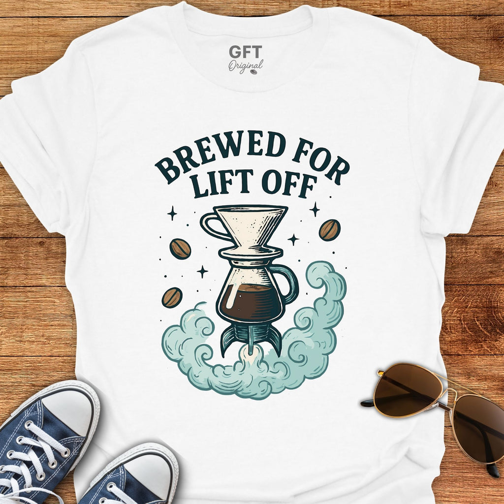 Brewed for Lift Off - T-Shirt