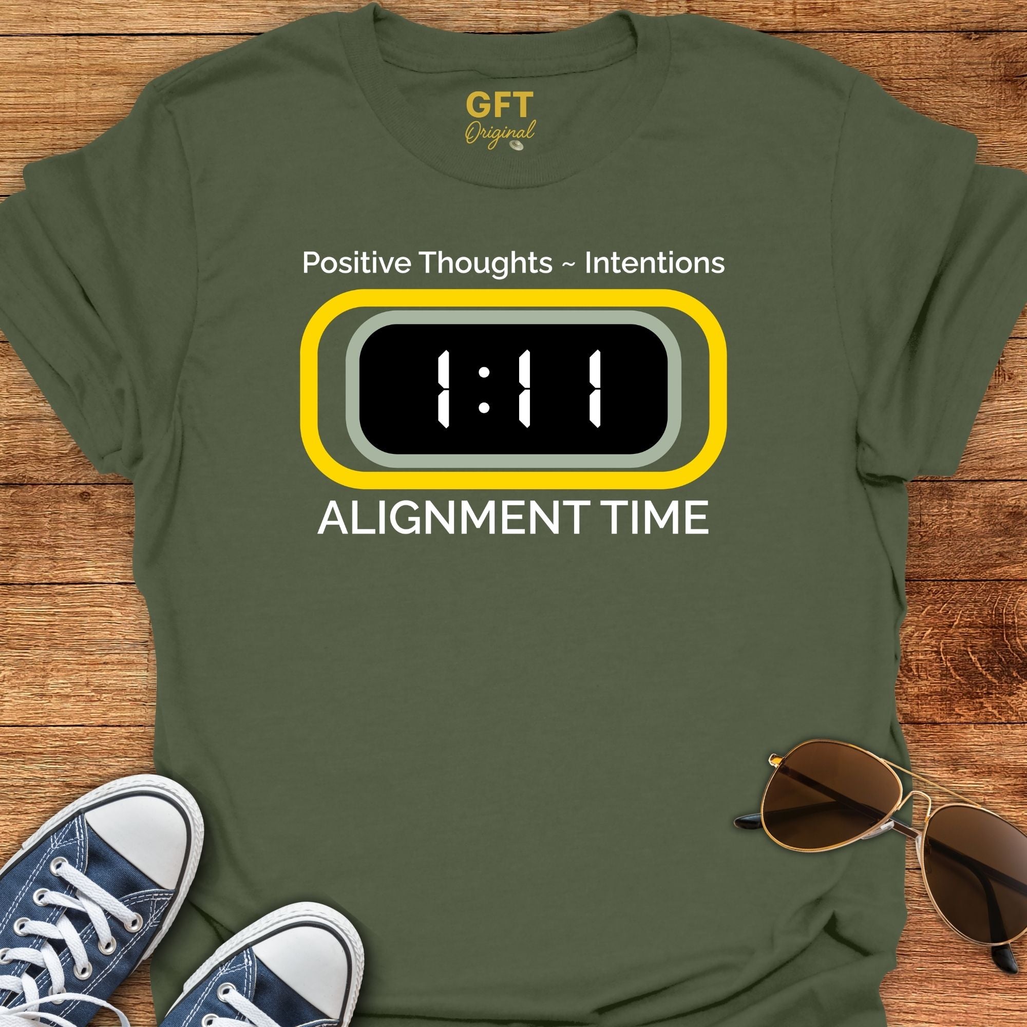 Angel Numbers 1:11 - T-Shirt