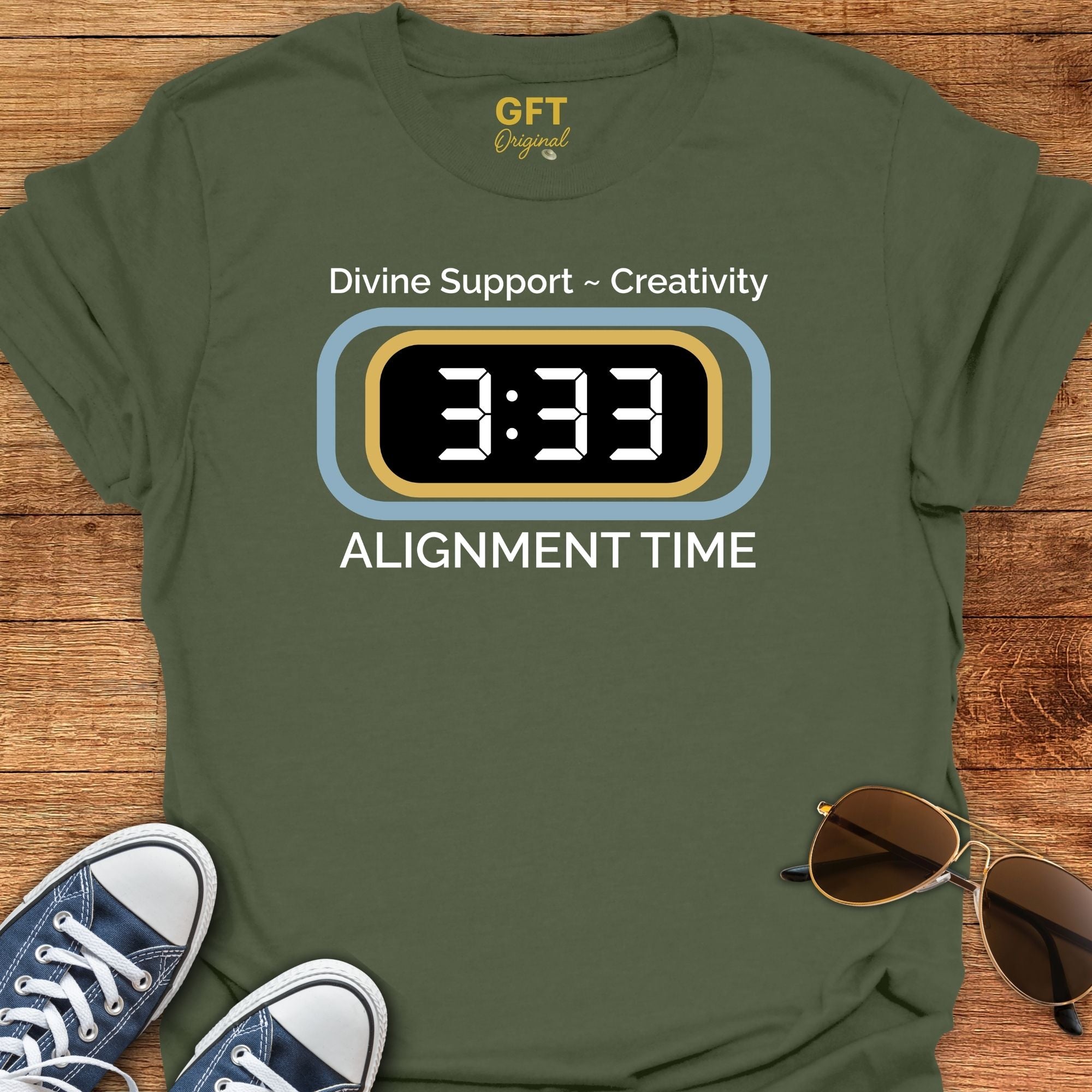 Angel Numbers 3:33 - T-Shirt