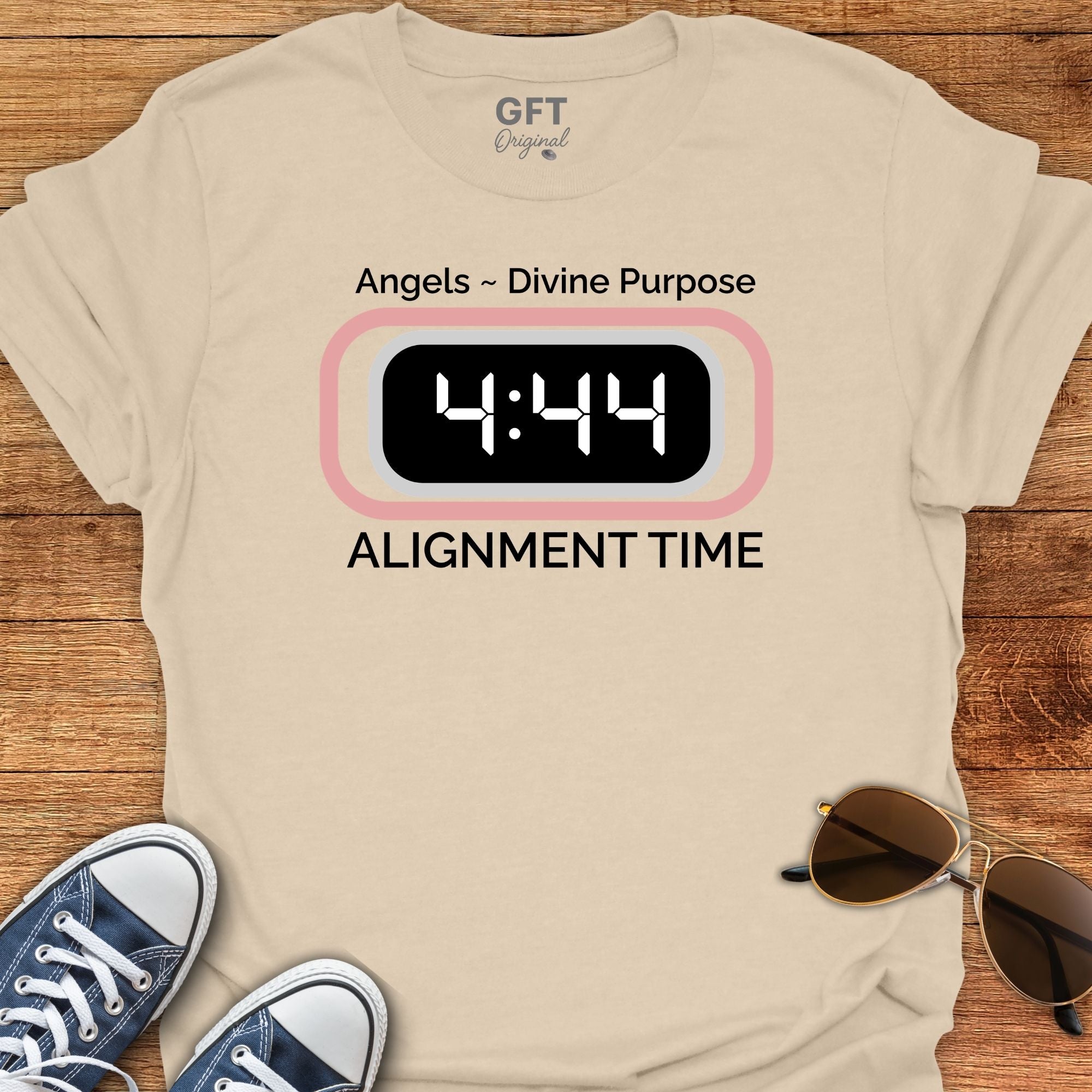 Angel Numbers 4:44 - T-Shirt