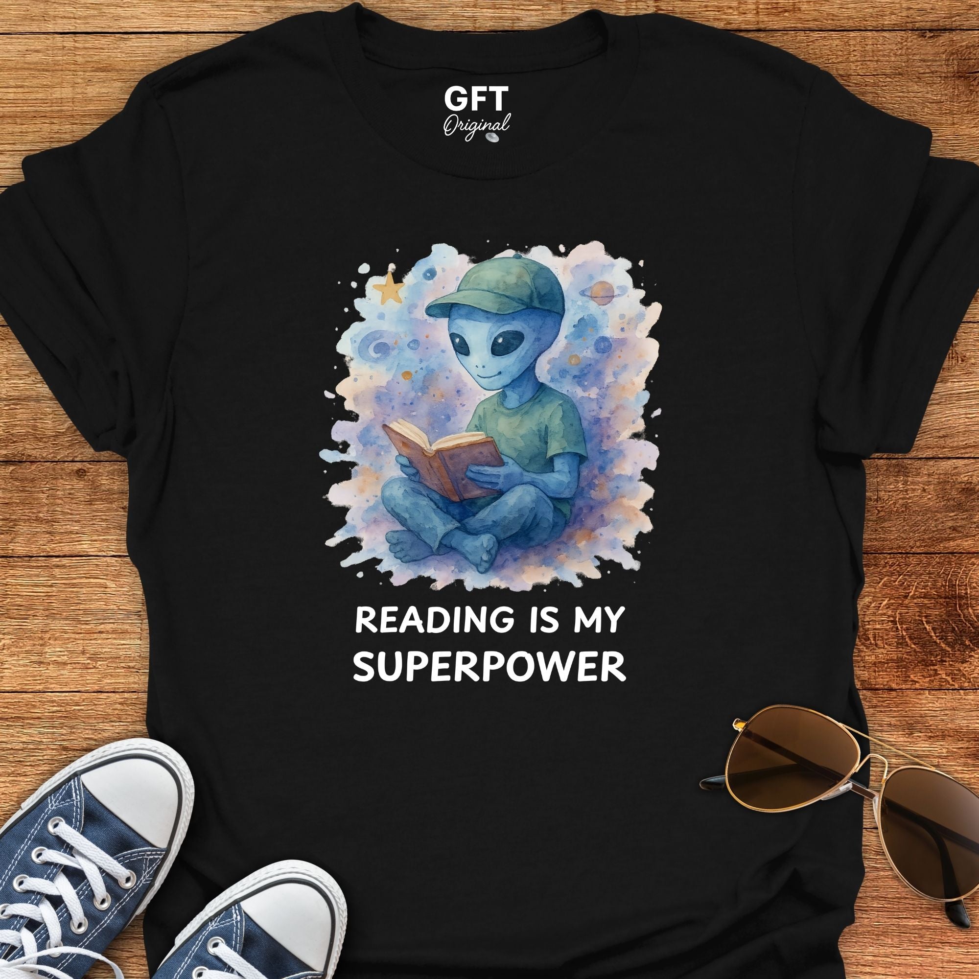 Reading Is My Superpower - T-Shirt