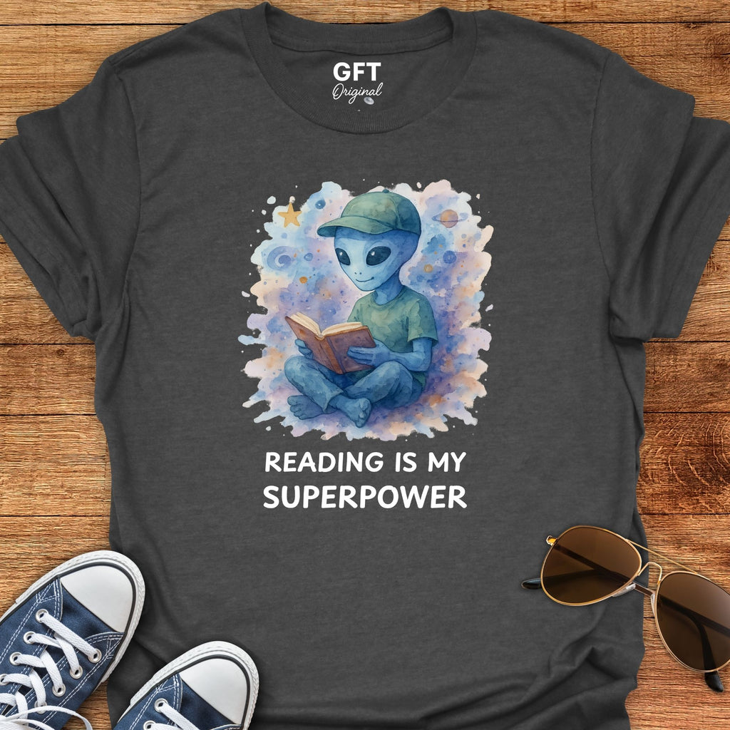 Reading Is My Superpower - T-Shirt