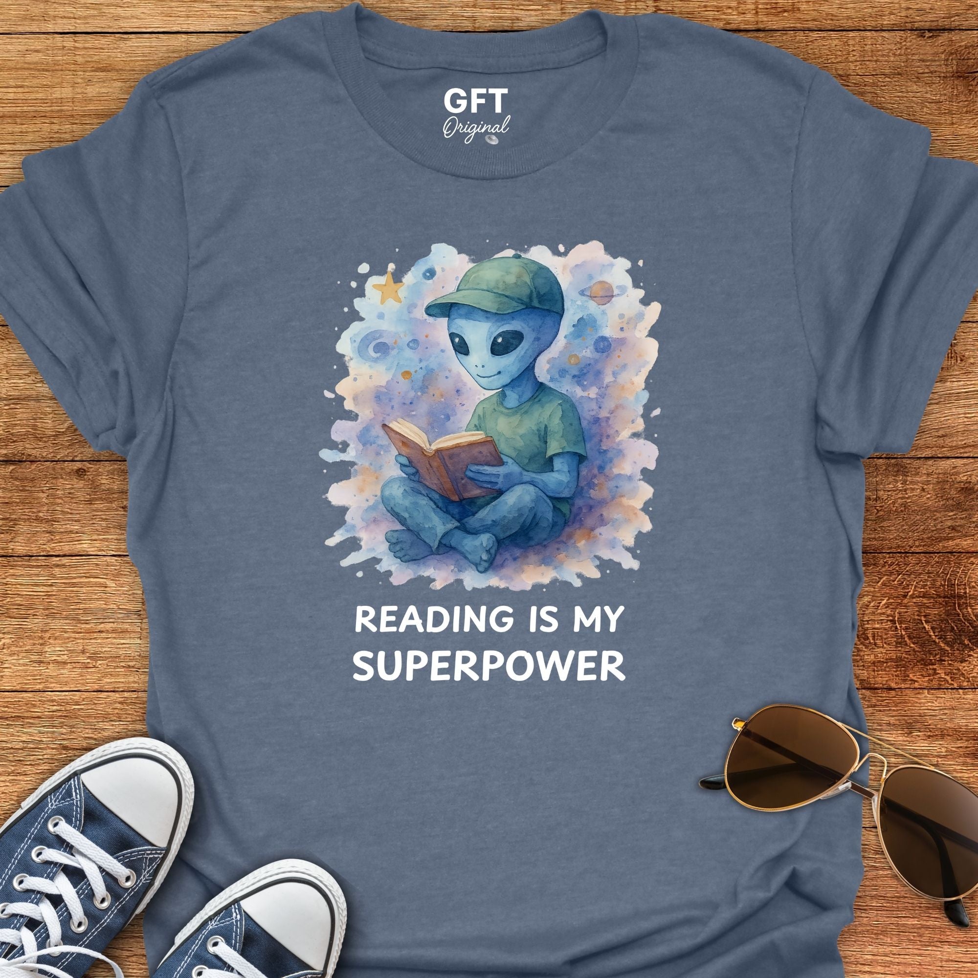 Reading Is My Superpower - T-Shirt