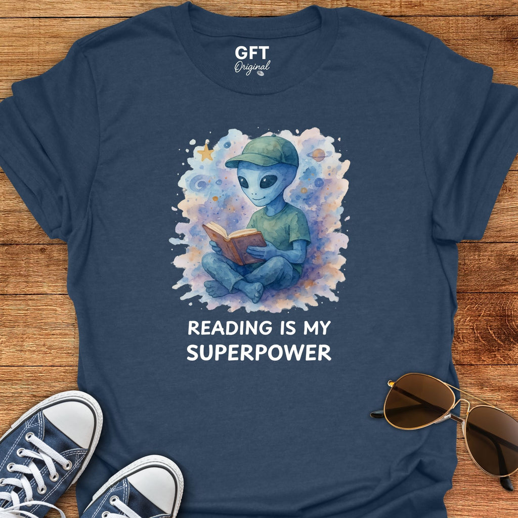 Reading Is My Superpower - T-Shirt