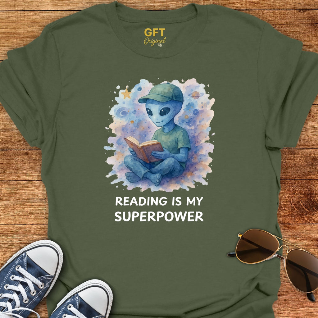 Reading Is My Superpower - T-Shirt