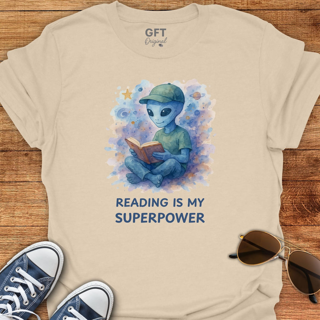 Reading Is My Superpower - T-Shirt
