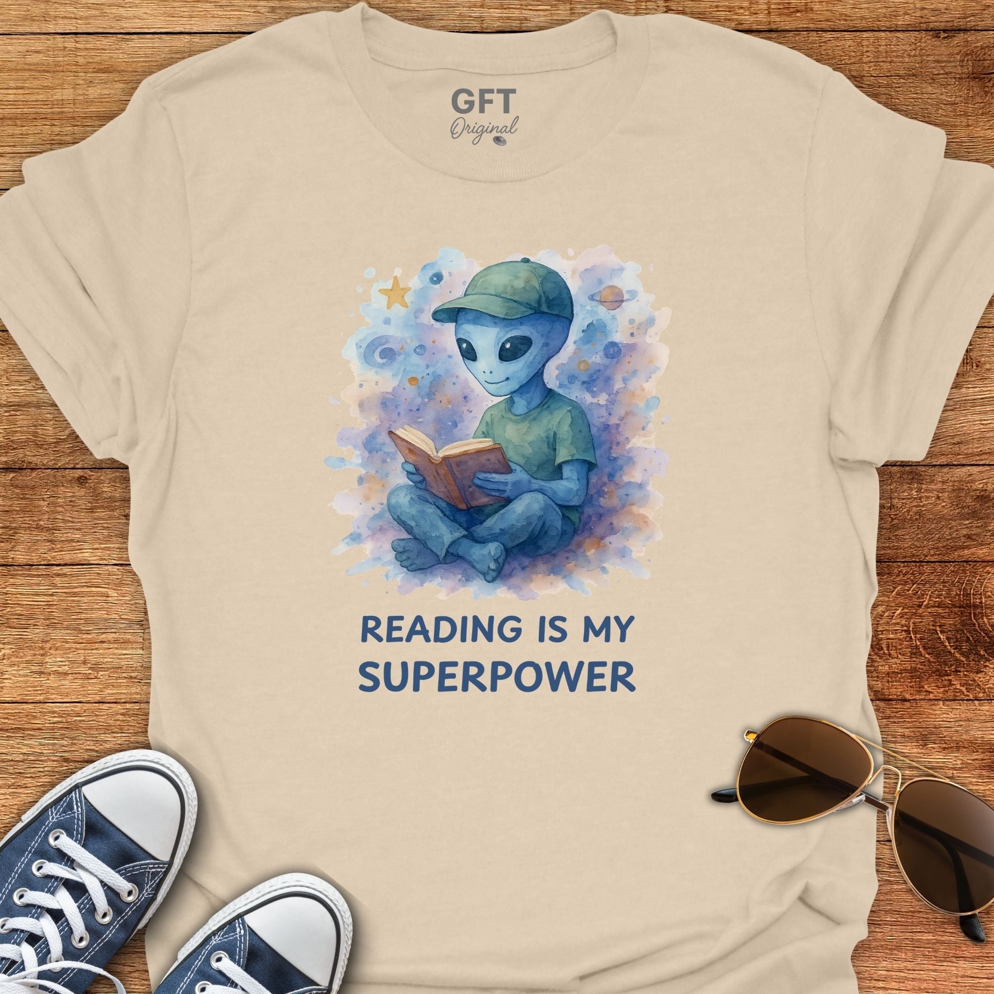 Reading Is My Superpower - T-Shirt