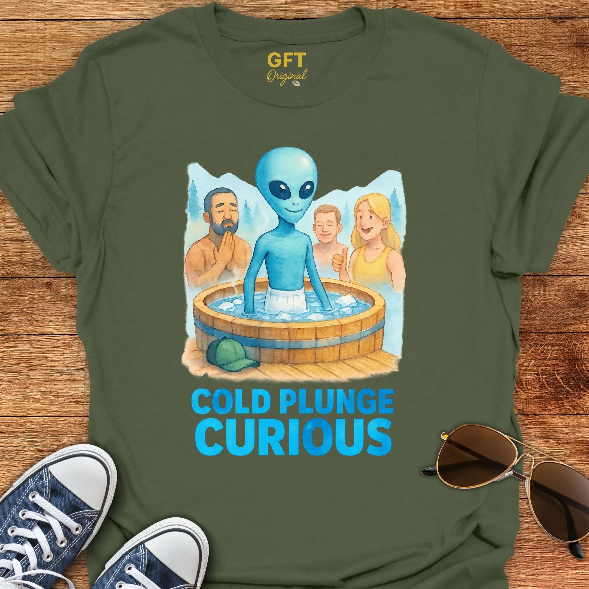Cold Plunge Curious - T-Shirt