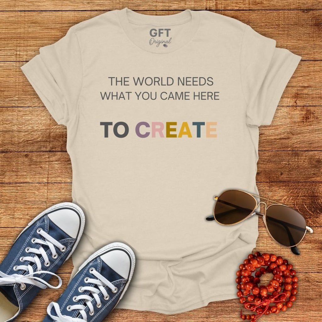 Here to Create - T-Shirt