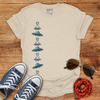 Vertical UFOs & Meditating ETs - T-Shirt