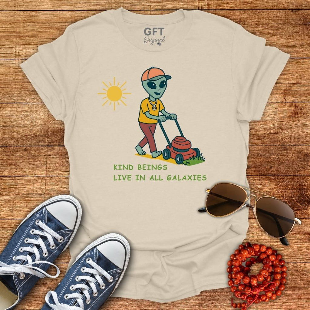 Kind Beings Live In All Galaxies - T-Shirt