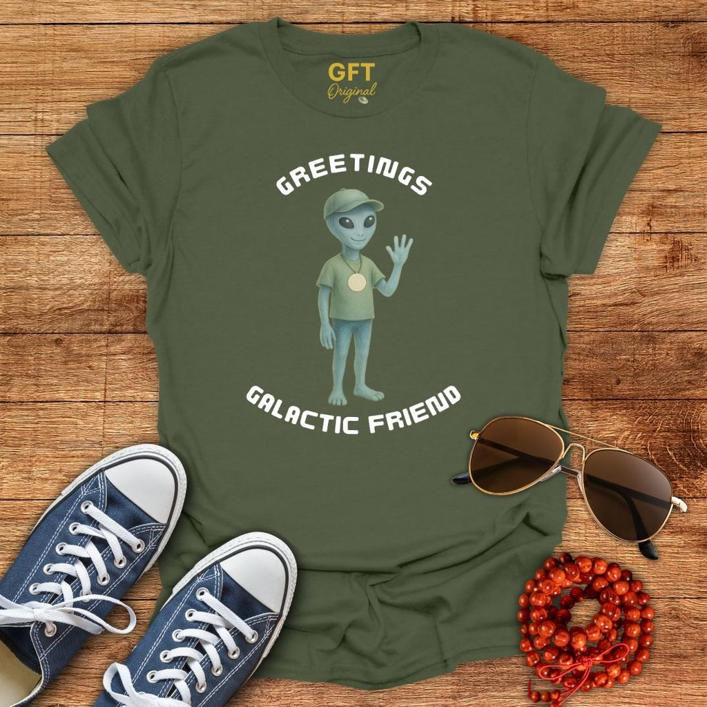 Greetings Galactic Friend - T-Shirt