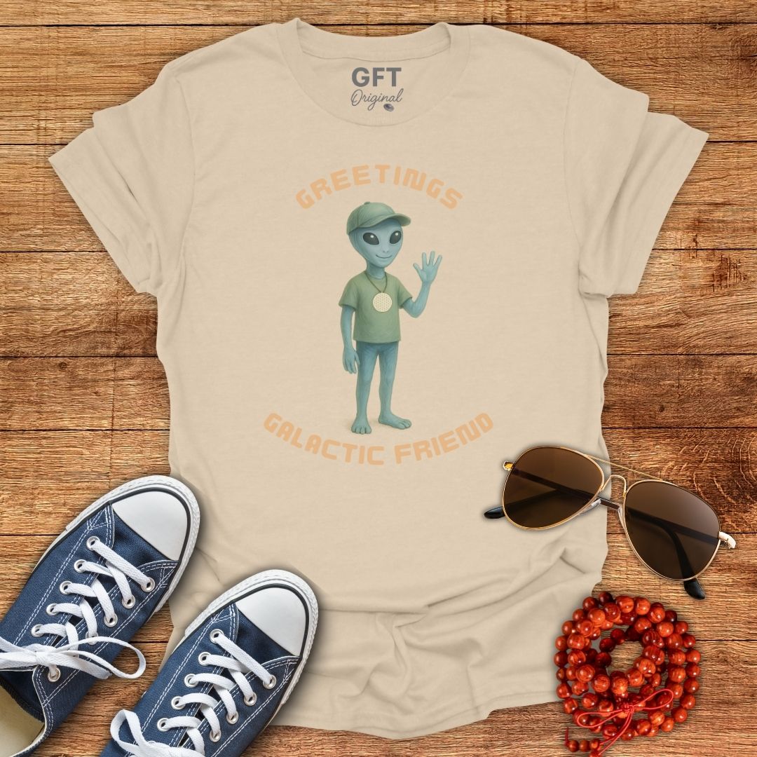 Greetings Galactic Friend - T-Shirt