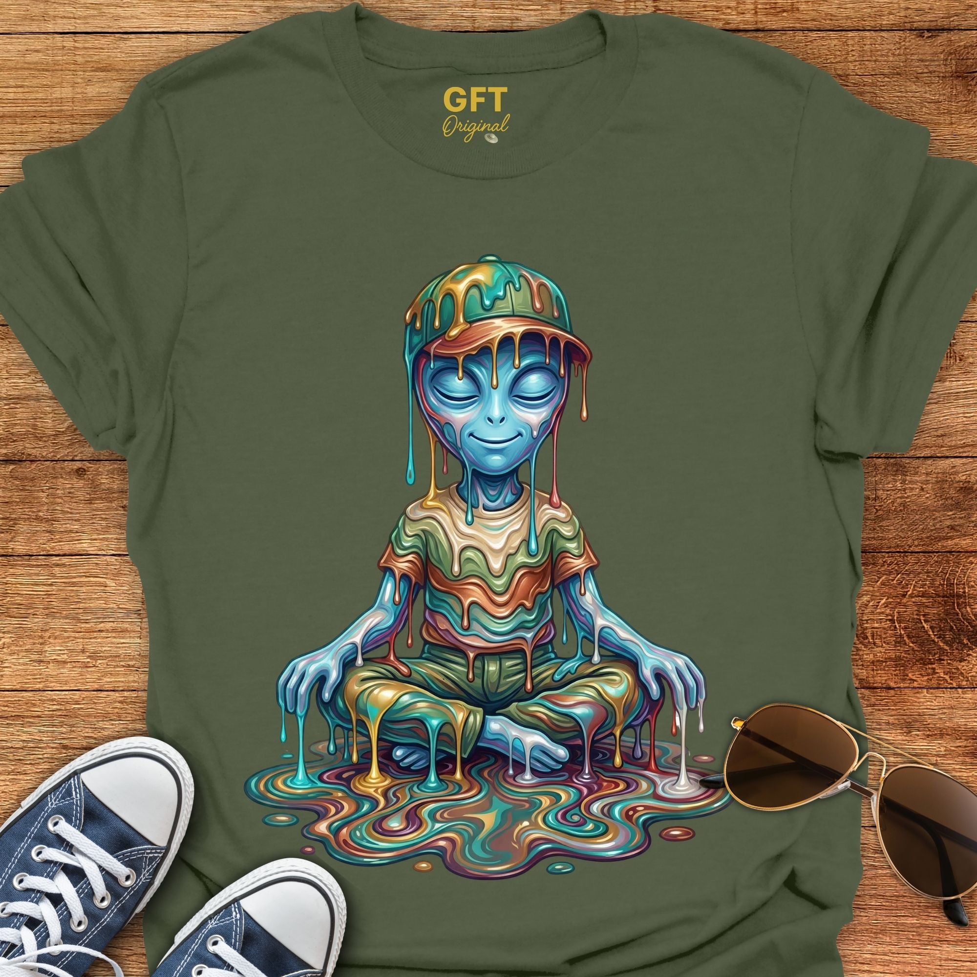 Drippy Trippy ET - T-Shirt