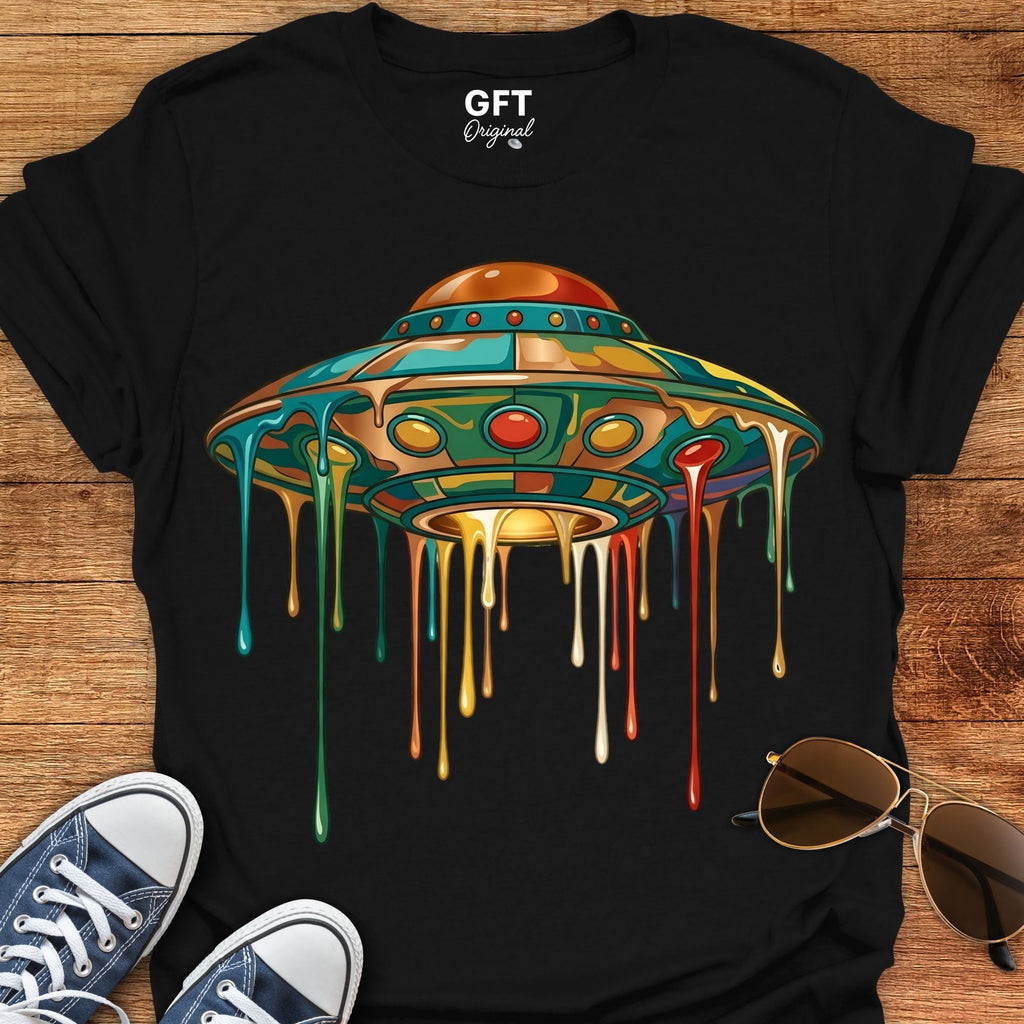 Drippy Trippy UFO - T-Shirt