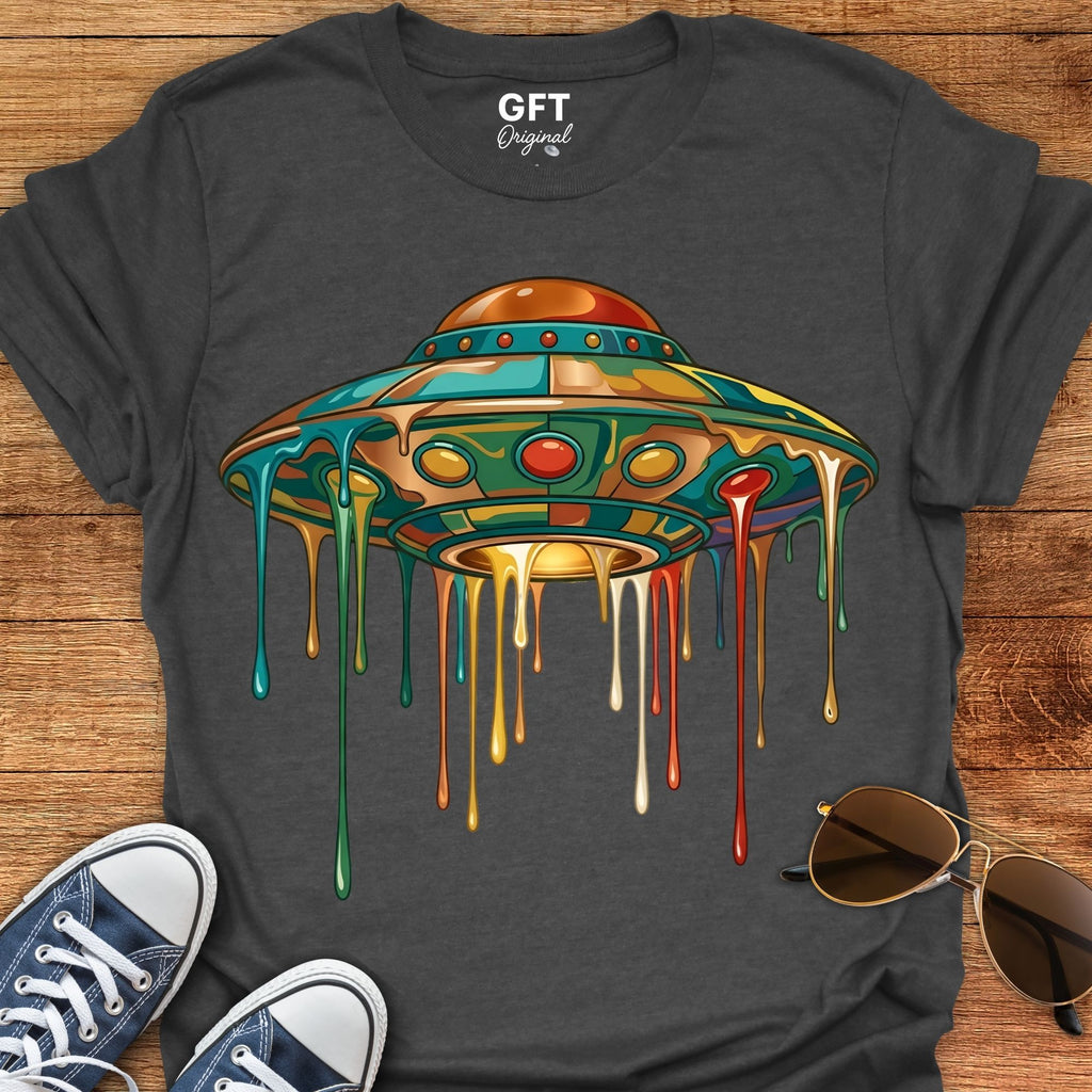 Drippy Trippy UFO - T-Shirt
