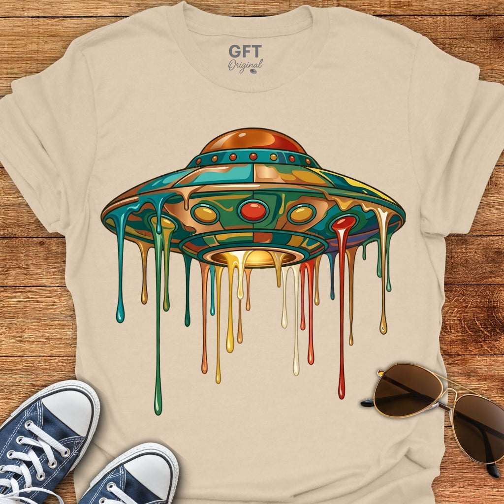 Drippy Trippy UFO - T-Shirt