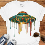 Drippy Trippy UFO - T-Shirt