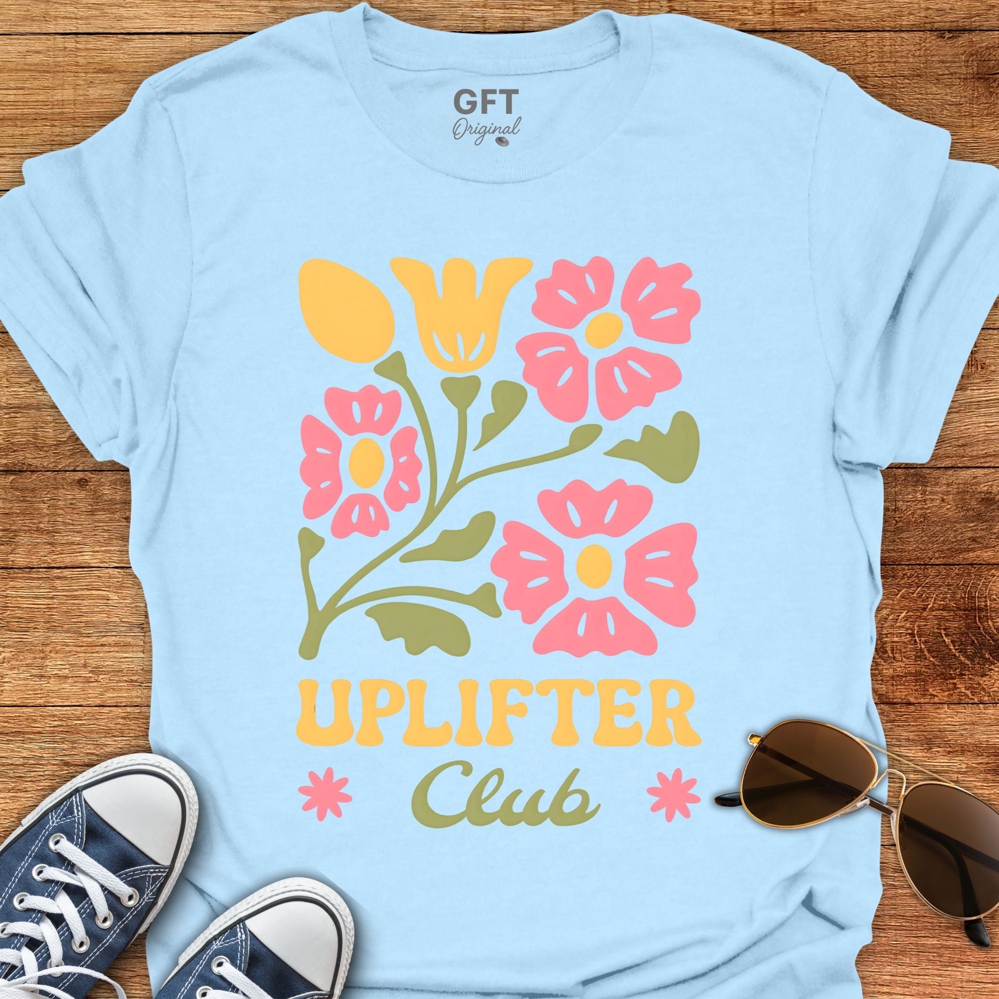 Uplifter Club Blooms - T-Shirt