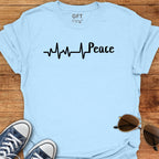 Heart Beat + Peace - T-Shirt