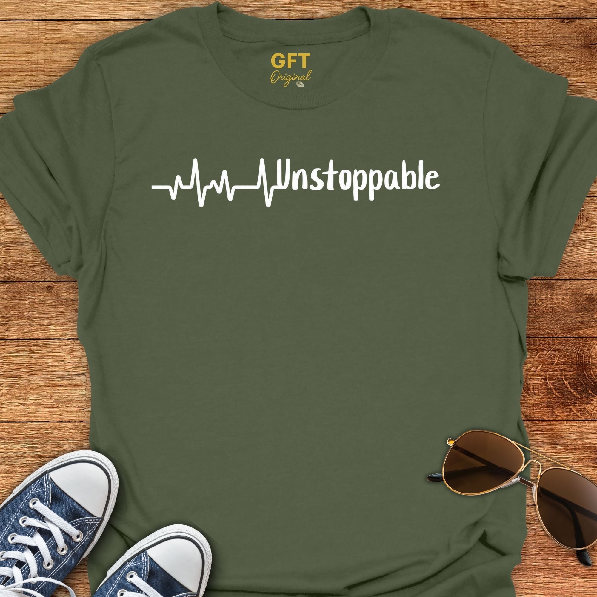 Heart Beat + Unstoppable - T-Shirt