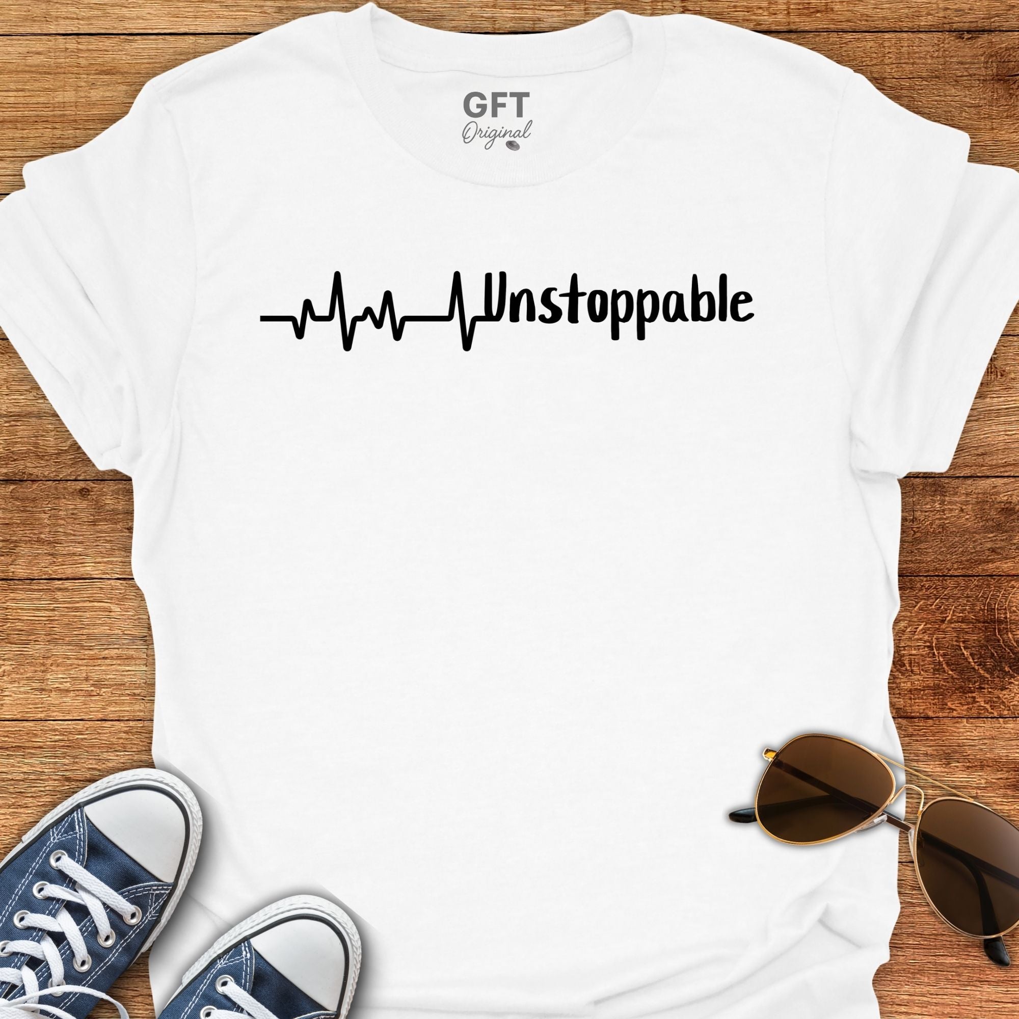 Heart Beat + Unstoppable - T-Shirt