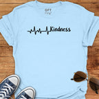 Heart Beat + Kindness - T-Shirt
