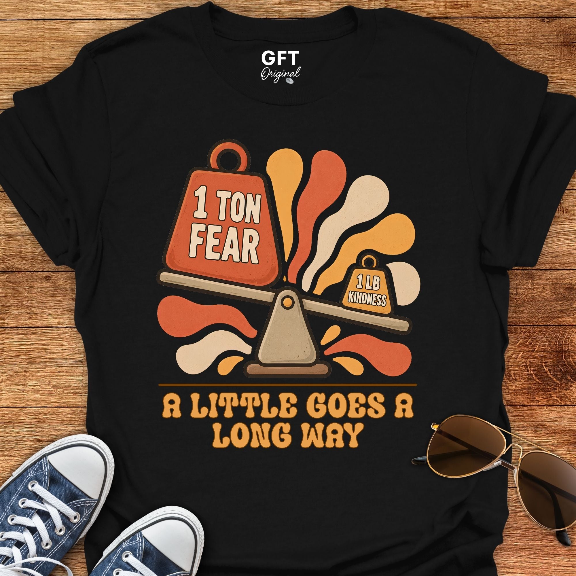 Kindness Tips the Scales - T-Shirt