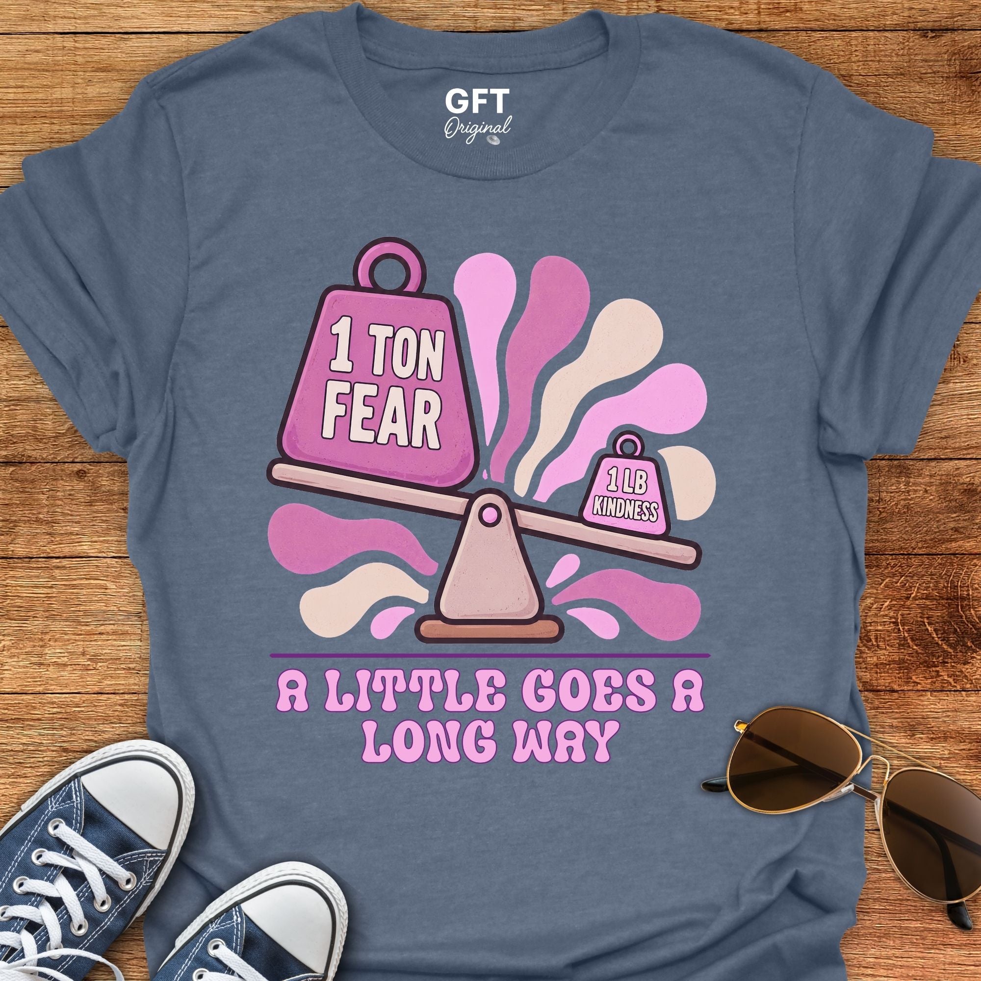 Kindness Tips the Scales - T-Shirt