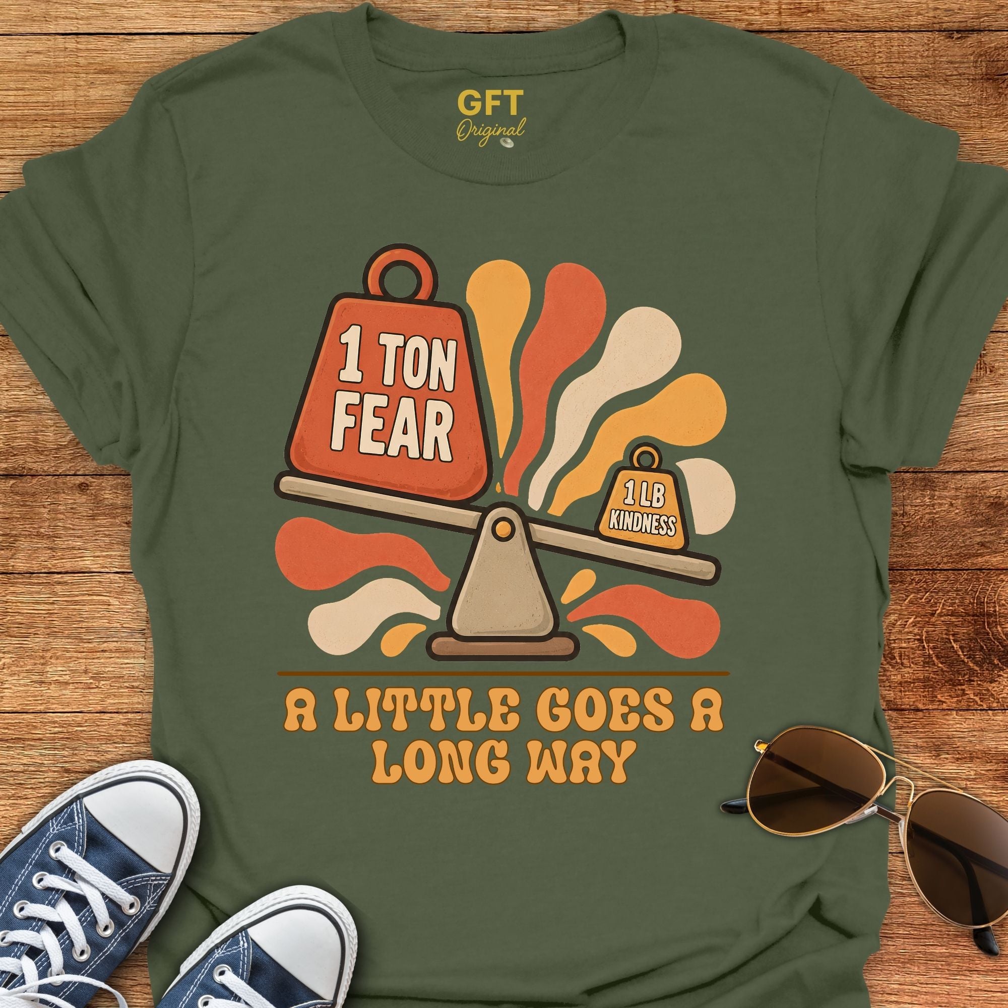 Kindness Tips the Scales - T-Shirt