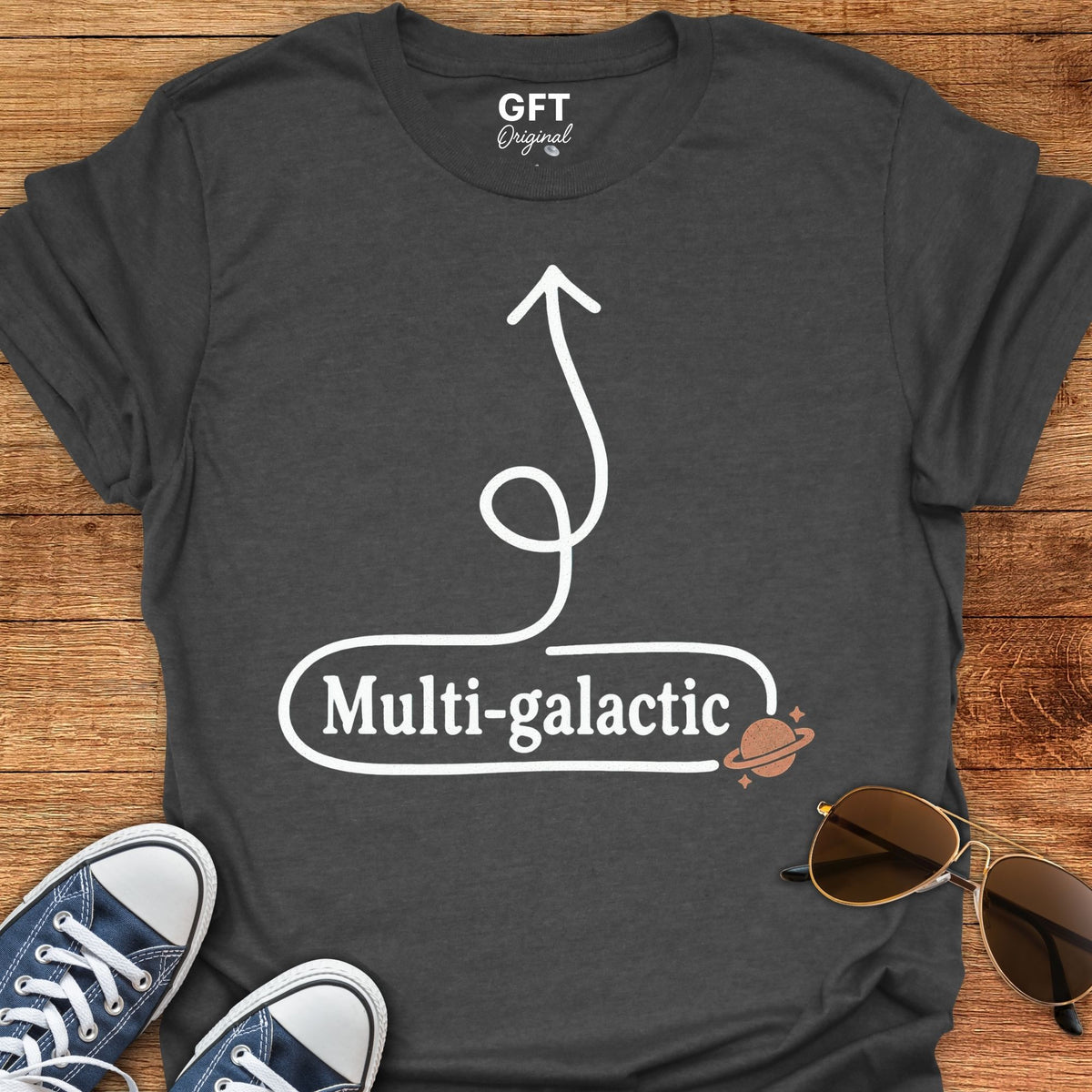 Multi-galactic Here - T-Shirt