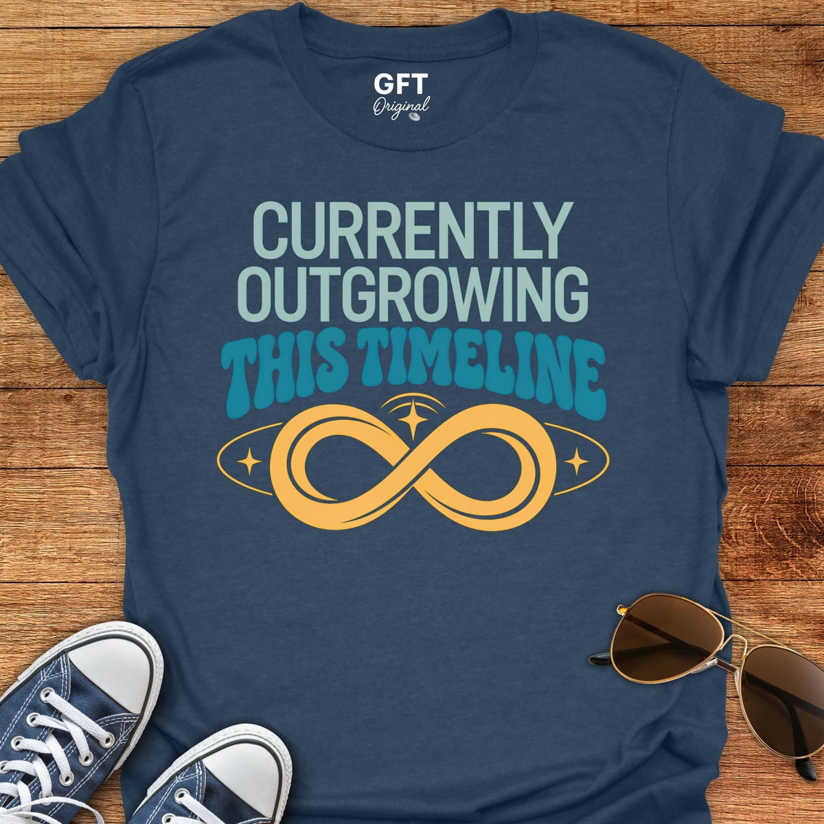Outgrowing This Timeline - T-Shirt