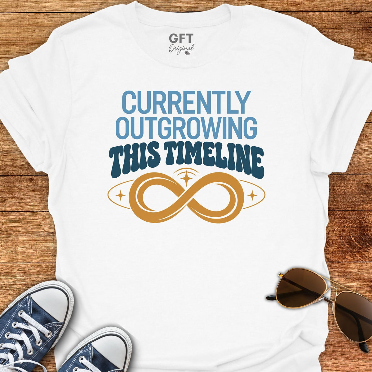 Outgrowing This Timeline - T-Shirt